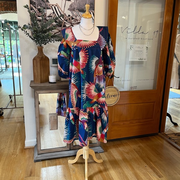 FARM Rio Anthropology Toucans Dress, Large, EUC - Picture 15 of 16